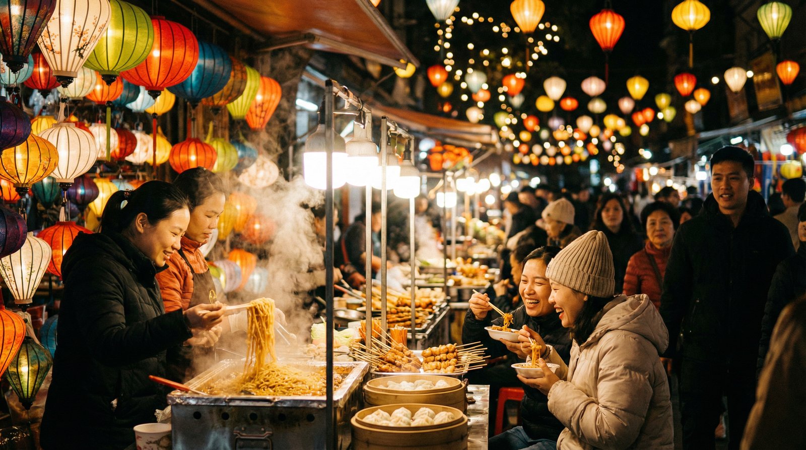 麻豆夜市美食探店视频